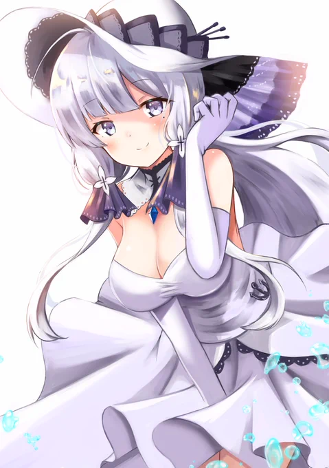 ちゃっかりアズレン始めました～
イラストリアスが可愛い!
#アズールレーン 