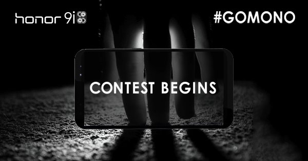 HiHonorIndia's tweet image. The race to win #Honor9i’s black beauty begins! Share black &amp;amp; white pictures with #GOMONO &amp;amp; get a chance to be the proud owner of the Graphite Black #Honor9i!