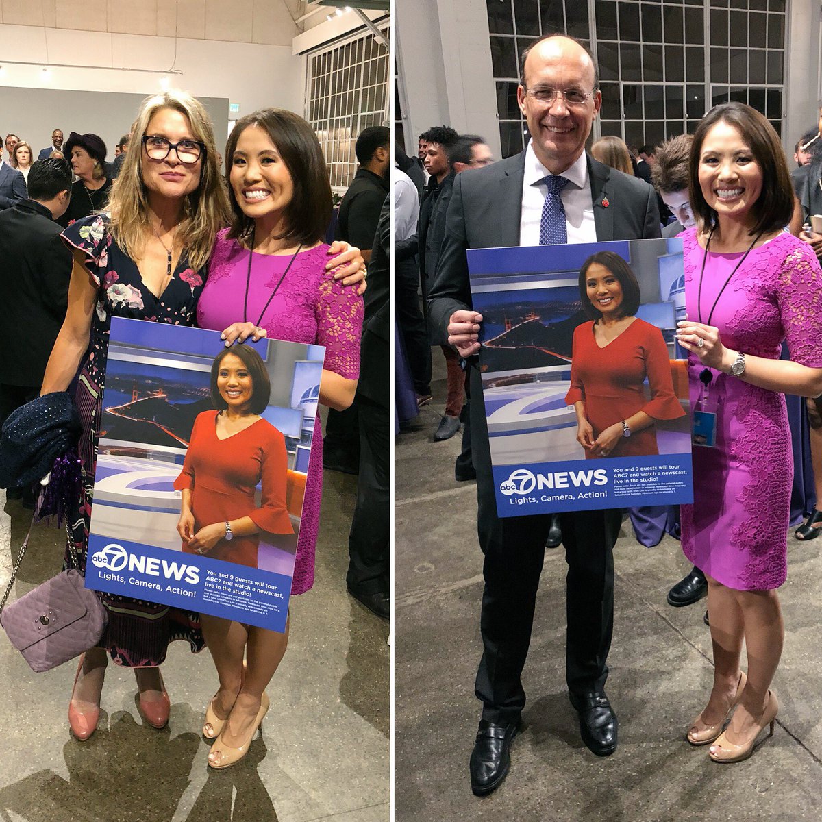 DionLimTV's tweet photo. INCREDIBLE! Thank you generous donors who bid $1600 for @BestBuddiesCA &amp; won an @abc7newsbayarea studio experience w/me!😊💜🌟 #Inclusion https://t.co/hGQbAGnHwC