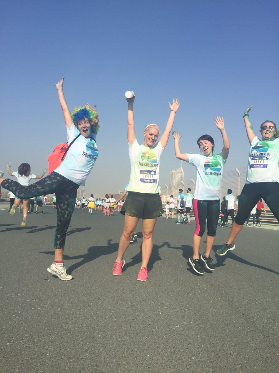 ActivelifeDaman's tweet image. Let’s colour up your day! #ActiveLifebyDaman #ColorRunUAE