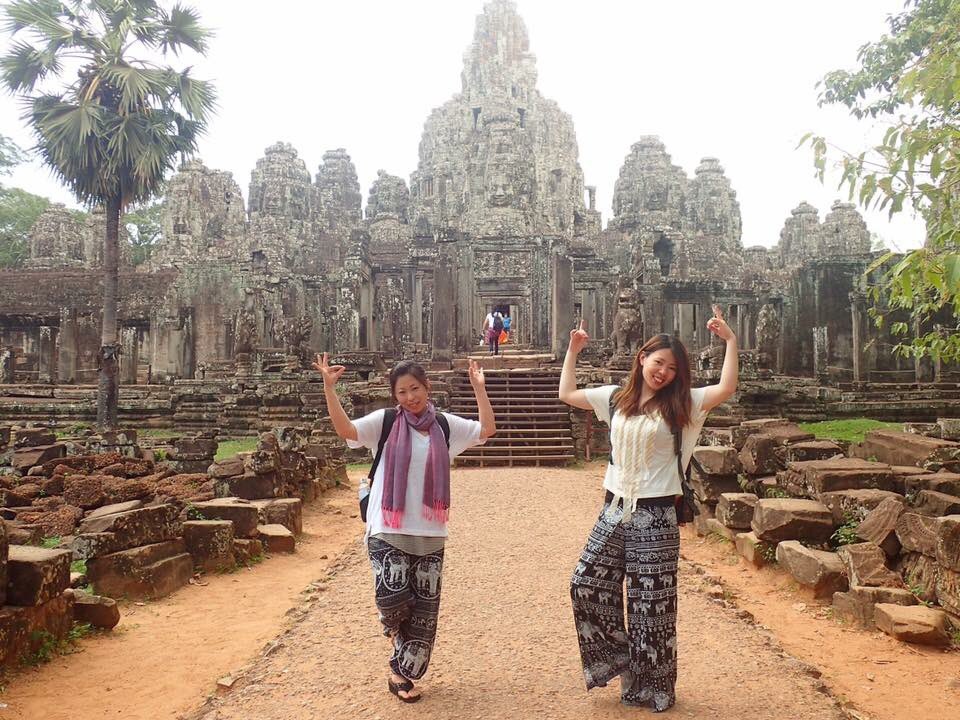 カンボジアガイドと女子旅のフォトジェニック カンボジア カンボジアガイドローズ カンボジアガイド カンボジア女子旅 タビジョ 海外旅行 女一人旅 女子旅 アンコールワット 世界遺産 旅人 女子に大人気 旅行 断崖絶壁 Line Sakurose108
