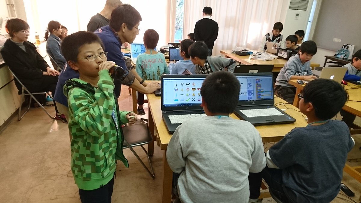 CoderDojoKonan_'s tweet image. #CoderDojo岡南
終盤になってきてます！
そろそろ仕上げに入ってくる頃でしょうか！