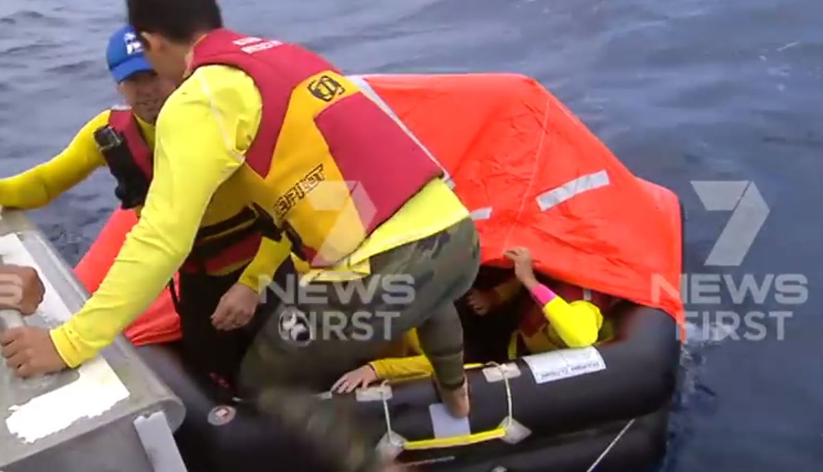 MacTLyon's tweet photo. FIRST ON 7: We're on board with rescuers as they carry out a major mock exercise off the Gold Coast. The incredible pictures only on @7NewsGoldCoast https://t.co/U4CZlyVjsG