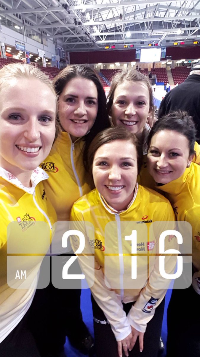 Team_NScotland's tweet photo. What a day! Heading home from the rink with a W and play at 12:30pm AST (later today) #goodnight #RTTR2017 https://t.co/IkBla04TL2