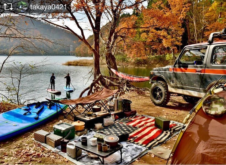bc_caravan's tweet photo. 紅葉SUPの素材撮りで@orkadventureさんとSUPキャンプ。
来年はコラボで遊びますか。
高鷲は紅葉真っ盛りで、とても気持ちいいです。
#bccaravan #orkadventure #sup #supcara… https://t.co/hfDiJquolC https://t.co/KtAOmJftfK