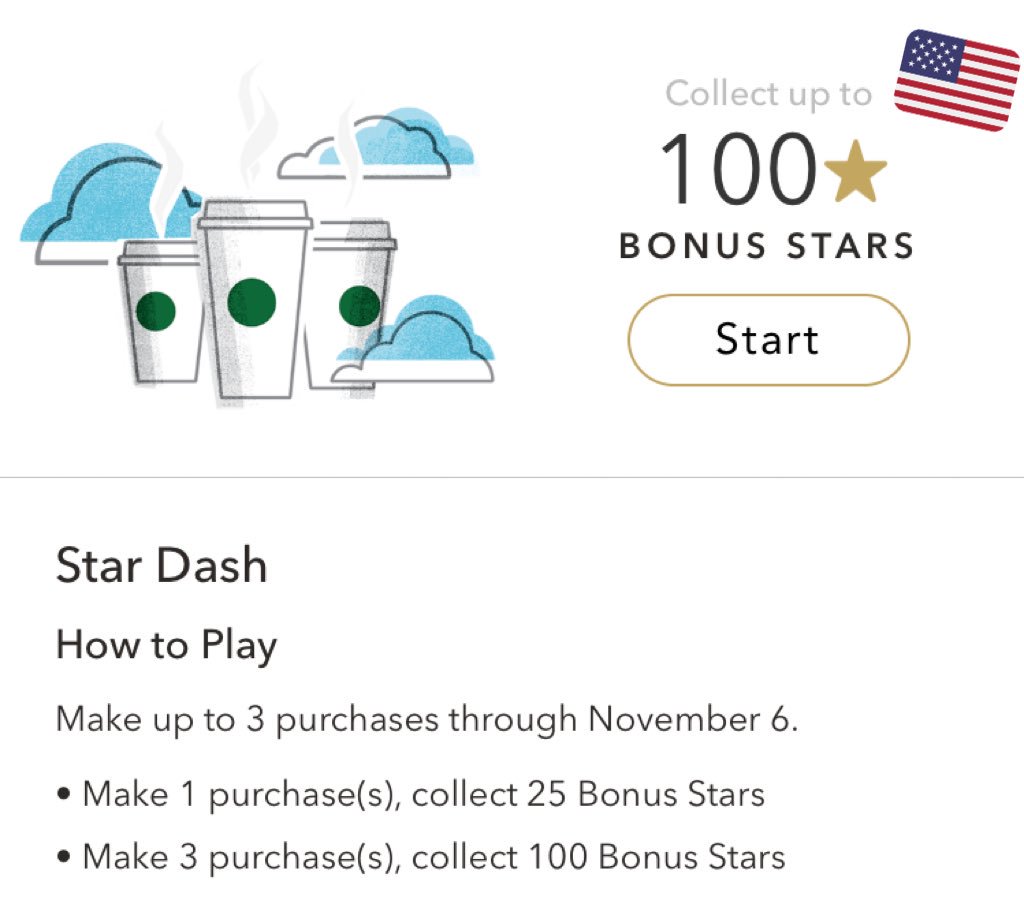 USStarbucks's tweet photo. 人気の Rewards ですが、アメリカでも日本でも Bonus stars がもらえることがあります⭐️アメリカではスタバ1回利用で25★ &amp; スタバ3回利用で100★ みたいなサービスがあります🧡 一方日本では期間限定フラペを購入すれば3★💔 #スタバ #グルメ https://t.co/1QpHhttWAg