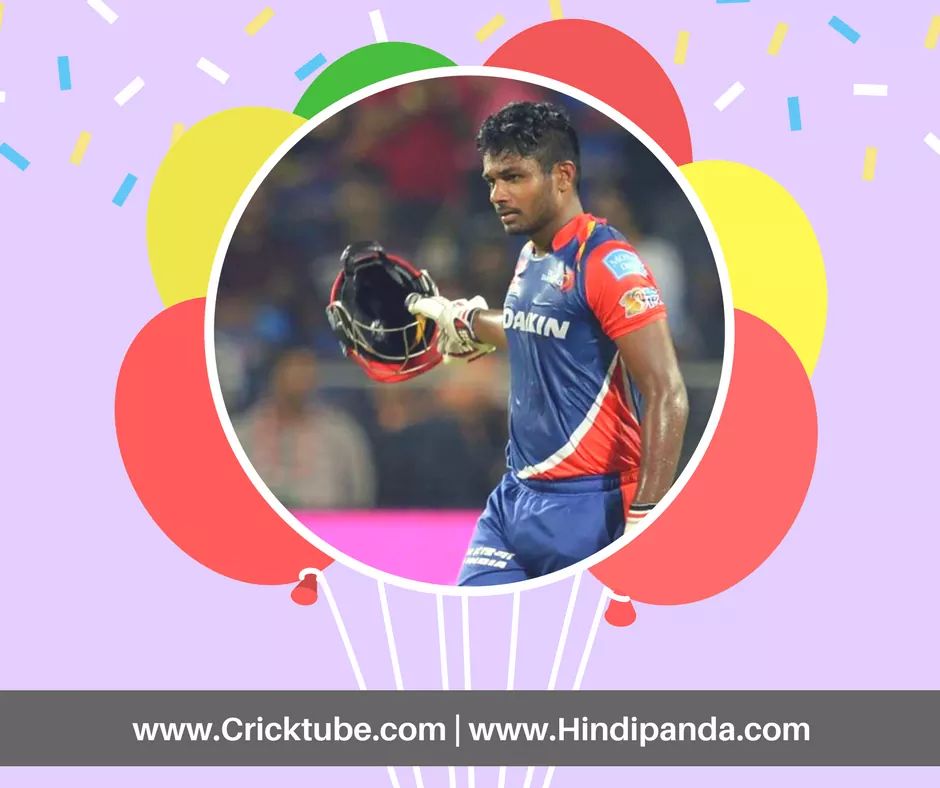 Happy birthday Sanju Samson, turns 23 today. 