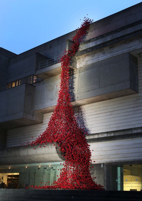 daisy_sells's tweet photo. What a #tribute, #LestWeForget #artinstallation #BloodSweptLands and #SeasofRed @TowerOfLondon @TowerPoppies @PaulCumminsMBE @tompiperdesign https://t.co/yU5c668tZQ #WeWillRememberThem https://t.co/E3NMf0alQX