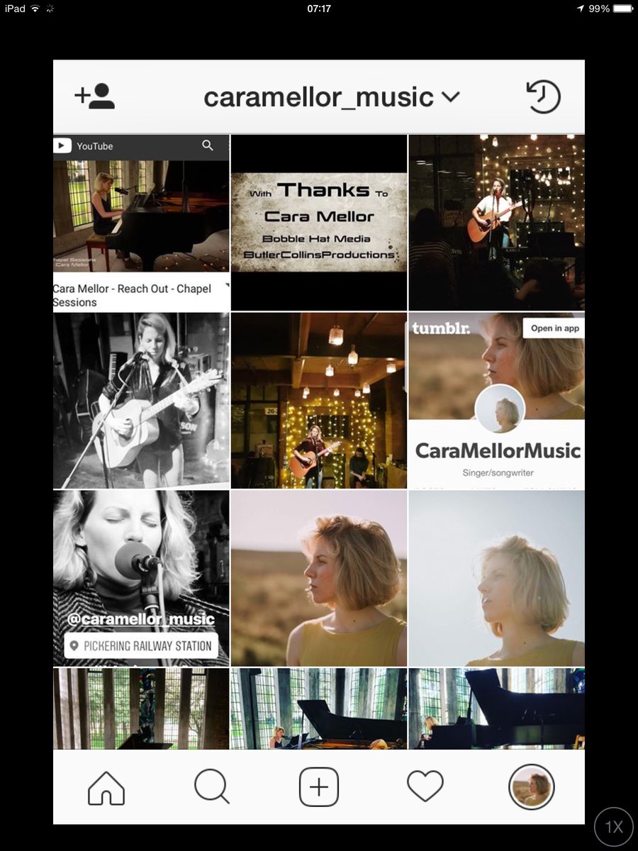 Follow for more updates!! Check out YouTube Cara Mellor Reach Out courtesy of the Chapel Sessions Butler Collins productions.