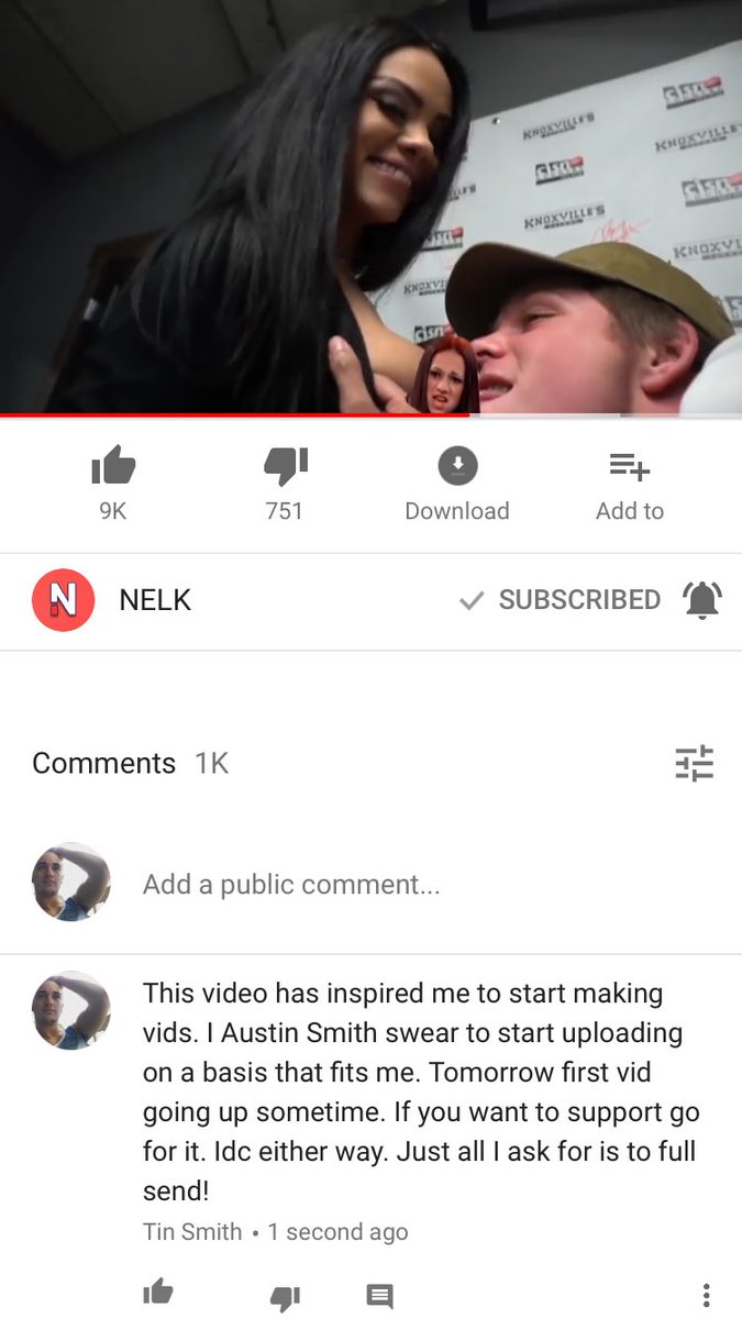 360Smitty's tweet photo. @NelkFilmz @JesseSebastiani #FullSend it for the boys. This is so fucking inspiring 😂😂😂😂💯 https://t.co/o25ogRoQIJ