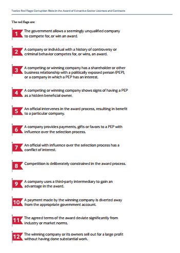 nigeriaeiti's tweet photo. On #BeneficialOwnership Disclosure &amp; #OilGovernance: @NRGInstitute's "12 Red Flags: Corruption Risks in the Award of Extractive Sector Licences &amp; Contracts". Read full document, complete with illustrative cases here - https://t.co/DmdB9tXKX1.

#OpenUp.
#Transparency.
#Governance. https://t.co/vdBujNiptj