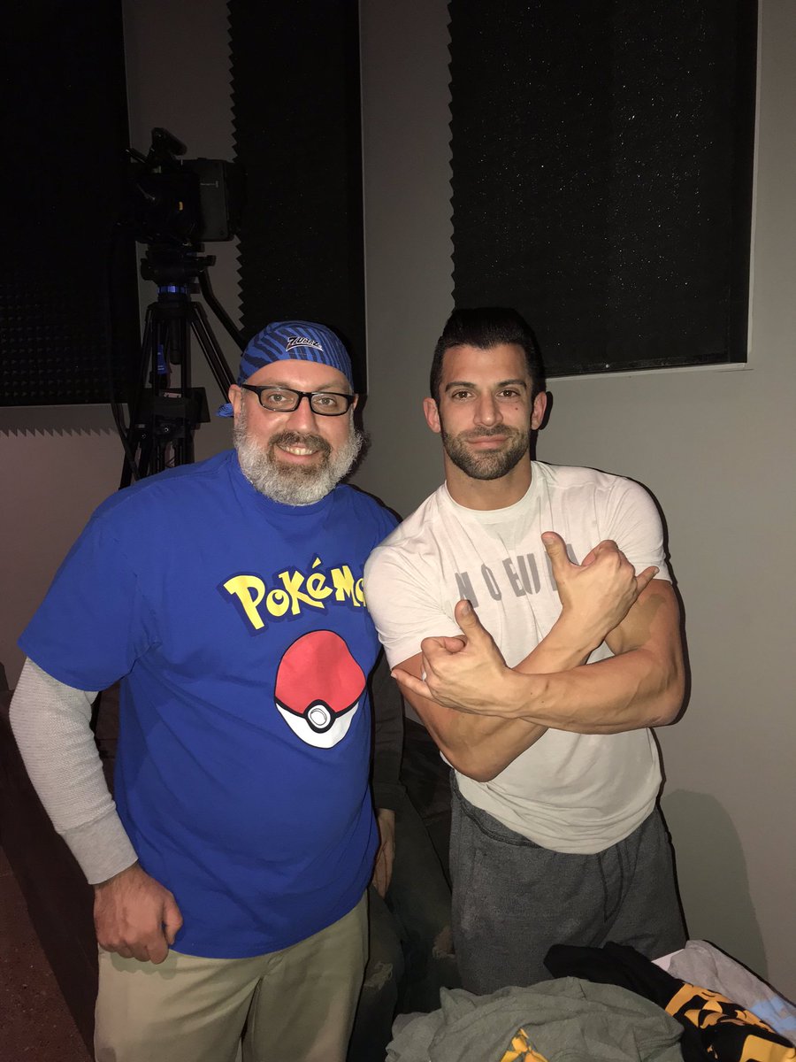 Met <a href="/RobbieEImpact/">sorry</a> tonight while he still had all his teeth <a href="/WrestlingTheo/">Wrestling Theology</a>