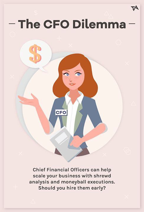 Jyou965's tweet photo. Nice infographic by @techinasia When should you hire a CFO? Here are our two cents. It's not about the title...it's about the advice. And not all CFOs are alike. To manage the gap and know what you need, consider shared services, advisors, and getting to data-informed decisions. https://t.co/1oRzPJSWp5