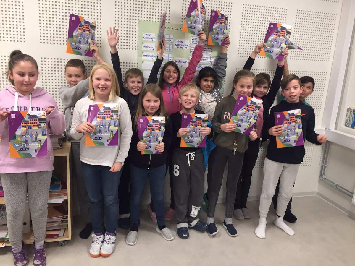 5. og 6. kl ved Tanabru skole har gjennomført prog. #vårtlokalsamfunn. Nå vet de mer om hvordan det er med demokrati, lønn og skatt og sånn... #skattenvår #samspill #innovatørertrengsoveralt @Skattenmin @UE_Norge <a href="/Finnmarkfylkesk/">Finnmark fylkeskomm</a>