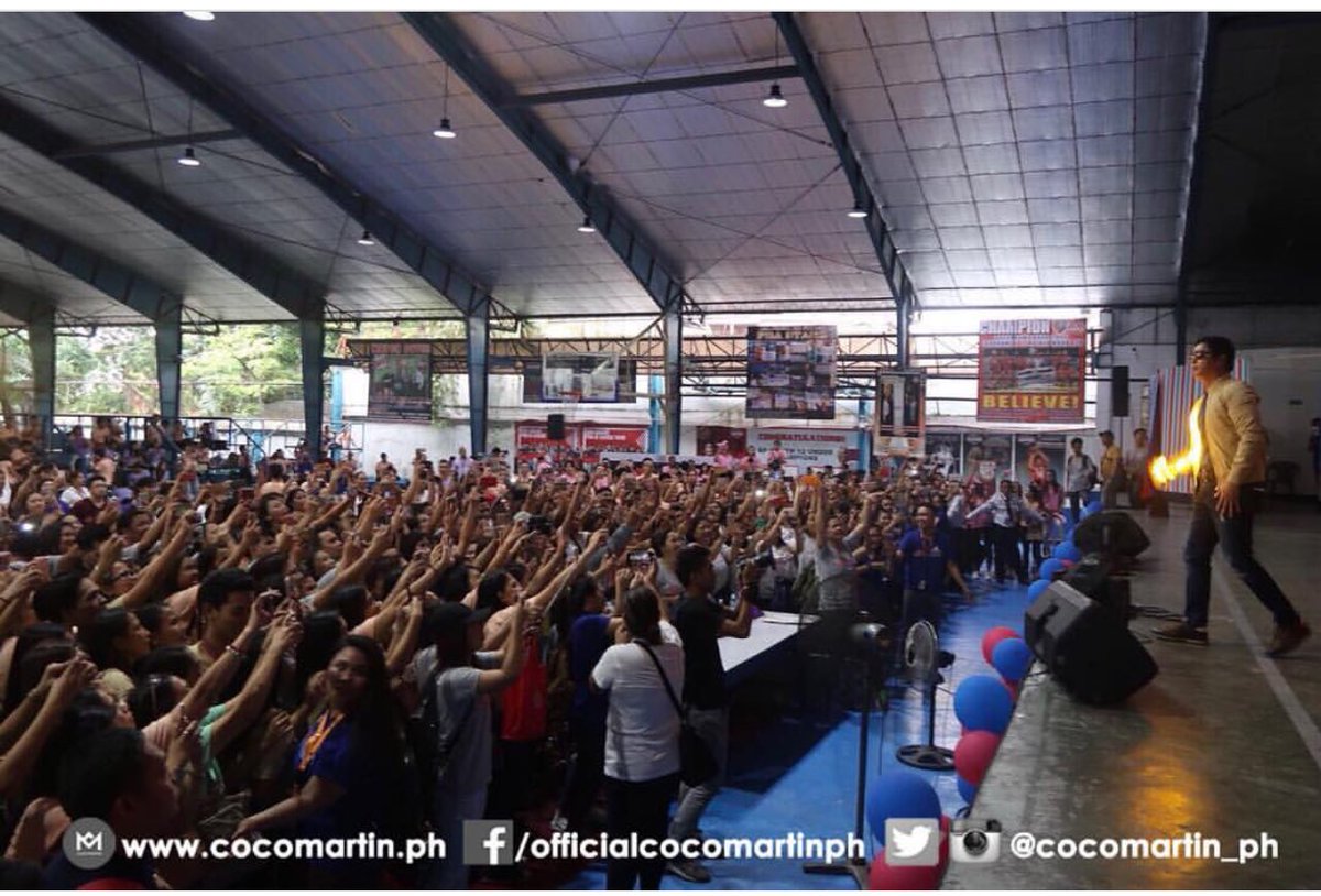 cocomartin_ph's tweet photo. #cocomartin at the 37th Foundation Day of @amauniversity. Maraming Salamat #AMAUniversity. #afAMAlyC37ebration #B617 https://t.co/yYNuCOBVtr