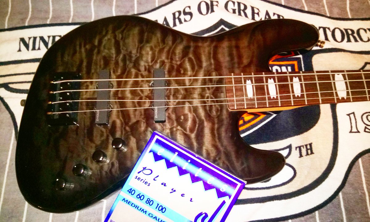 Niko_B's tweet photo. New string day!! After thundering the tunes last night and Boom snapage!! 😶. Only the very best @basscentre #elitestrings @OfficialSpector @Niko_B #bassist #newstings #BROKEN @basstheworldcom @BassMusicianMag @BassPlayerNow @BassGuitarMag @BassPlayUnited https://t.co/EAmrzOZwpb