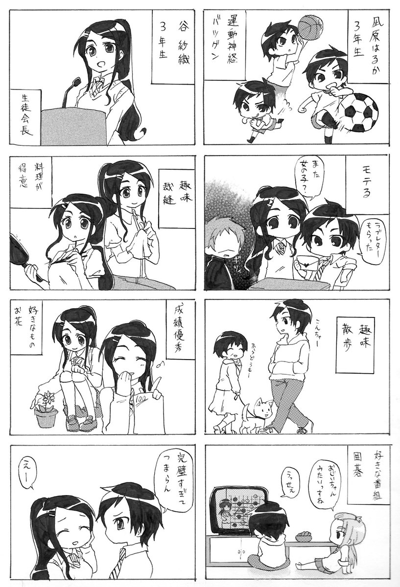 高校の時の創作漫画① 