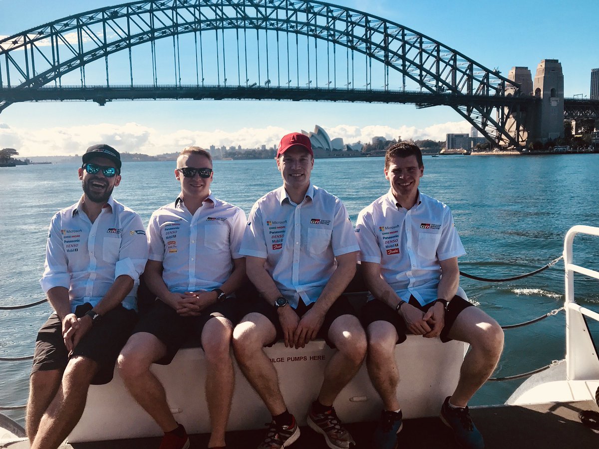 TGR_WRC's tweet image. Well prepared - WRC Rally Australia next up! We have been today in Sydney and done a lot of things enjoying every bit of it! #Toyota #TMCA