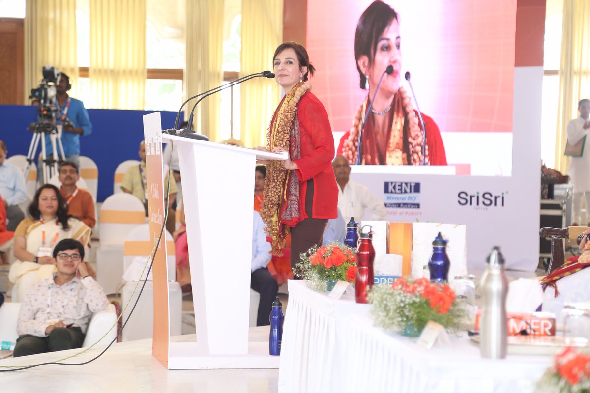 GLF_2017's tweet photo. HE Ms. Mariela Cruz Alvarez, Ambassador of The Republic of Costa Rica to India: Waking up to the reality is also the mission of a leader. We cannot be in denial. Lets understand that the environment is a common responsibility for all.
#GLF2017 https://t.co/RnmadLZ6yG