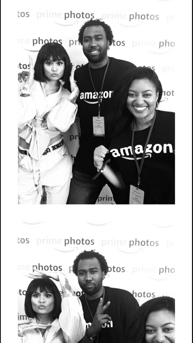 _ShaniP's tweet photo. We love when #kehlani stops by our #amazon booth at #afrotech!
#amazonxafrotech https://t.co/tTBo1LWyBy