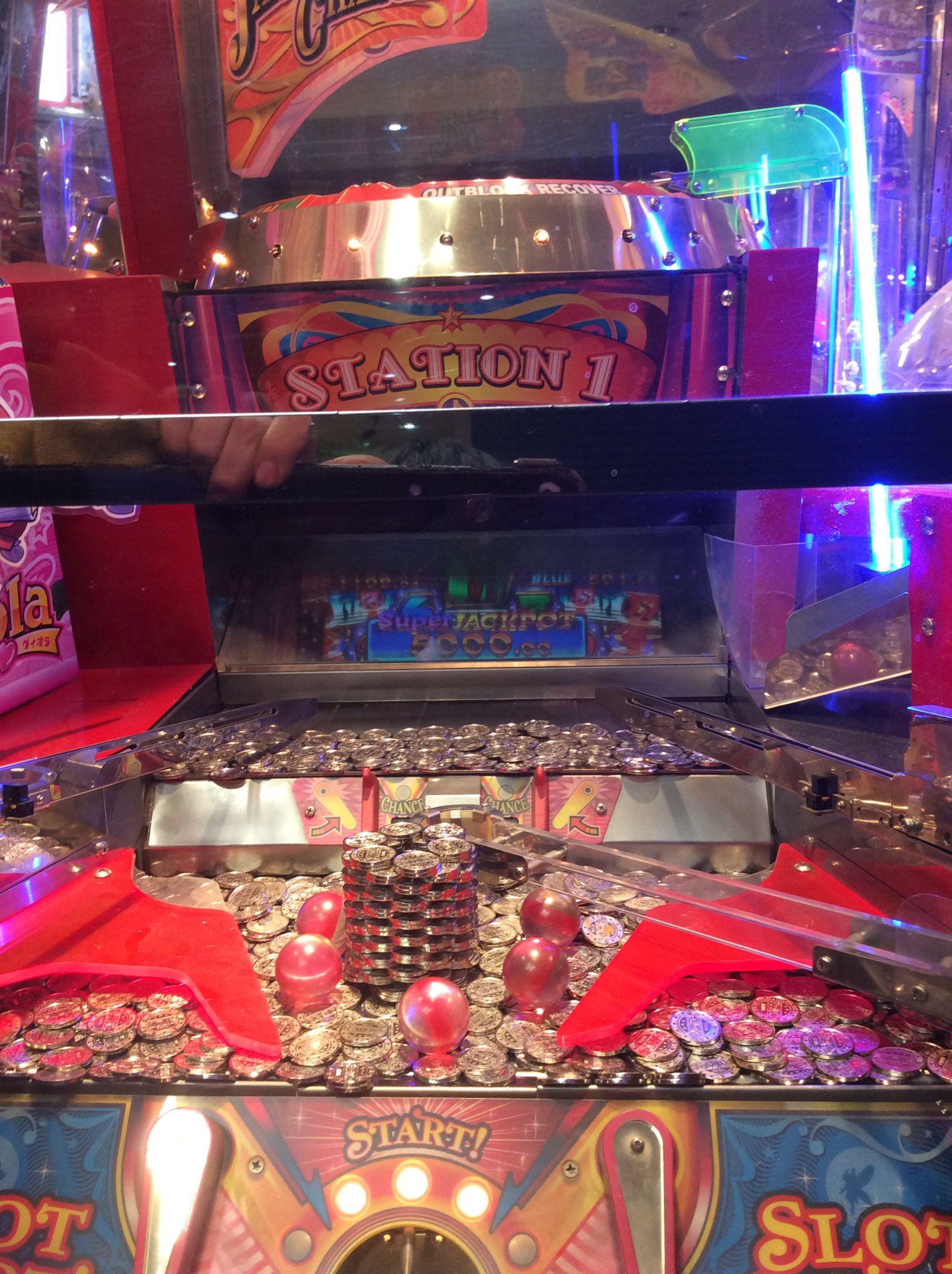 メダルゲーム スピンフィーバー センターフィールド