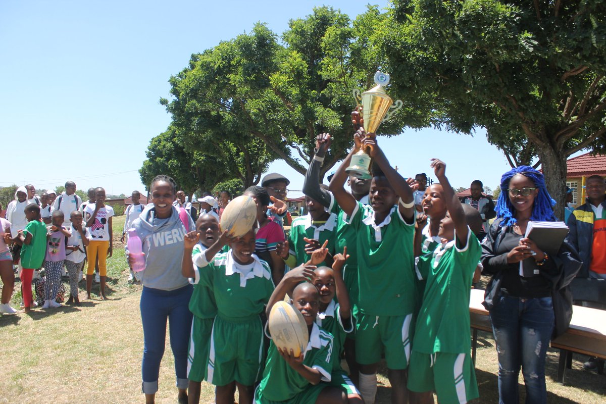 LesothoRugAcad's tweet photo. Congratulations to the #SOS boys and the #FikaLeMohala girls for winning the Championship in their respective divisions 👏👏🏆We saw some potential National team players here 😂😂😂
@lesothorugby @GetIntoRugby @RugbyAfrique @WorldRugby 🏉🇱🇸 https://t.co/13NeKeohBx