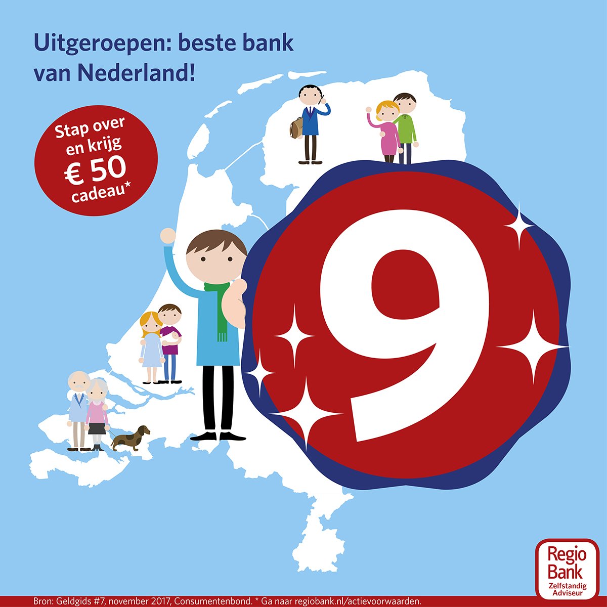 VeermanAdvies's tweet photo. Wij zijn blij dat RegioBank is uitgeroepen tot beste bank van Nederland! https://t.co/dGcYgIF3hD