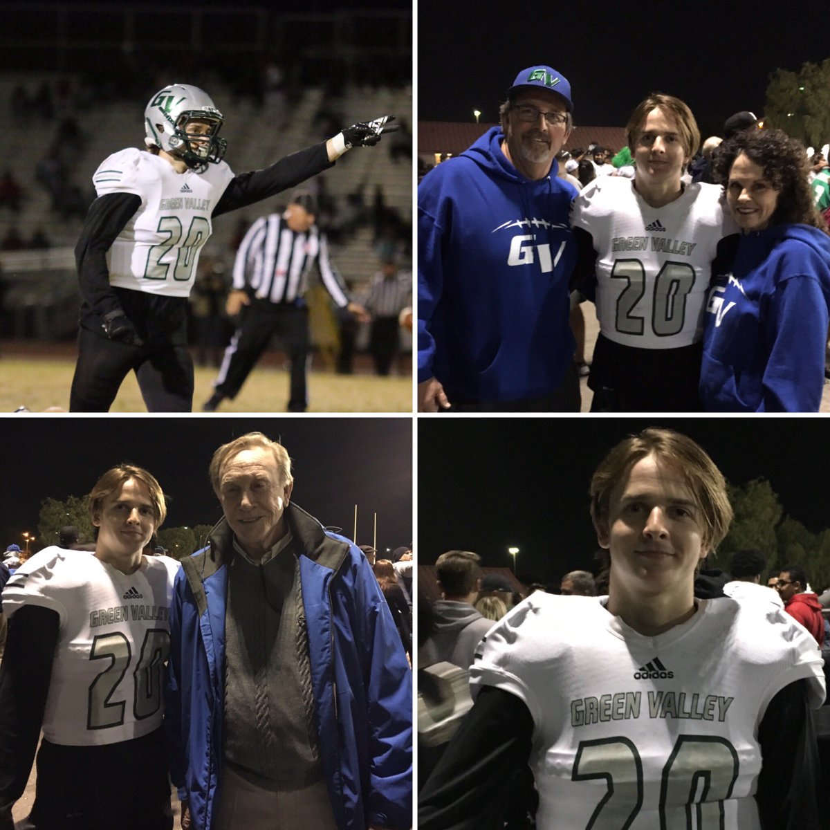Blessed2235's tweet photo. GV Gators with the win over Canyon Springs in semis, headed to the Sunrise Region Championship!πͺπΌππ Proud of this team & B with an interception & blocked punt! LET'S GO GV!! #GVHS #GVGators #702HSFB https://t.co/08vIIqp7uq