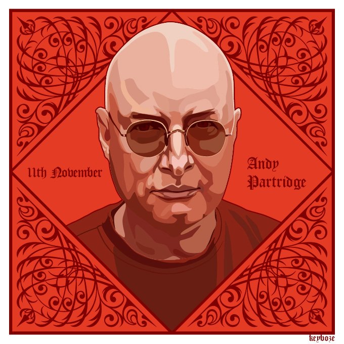 Happy Birthday Andy Partridge!!! 