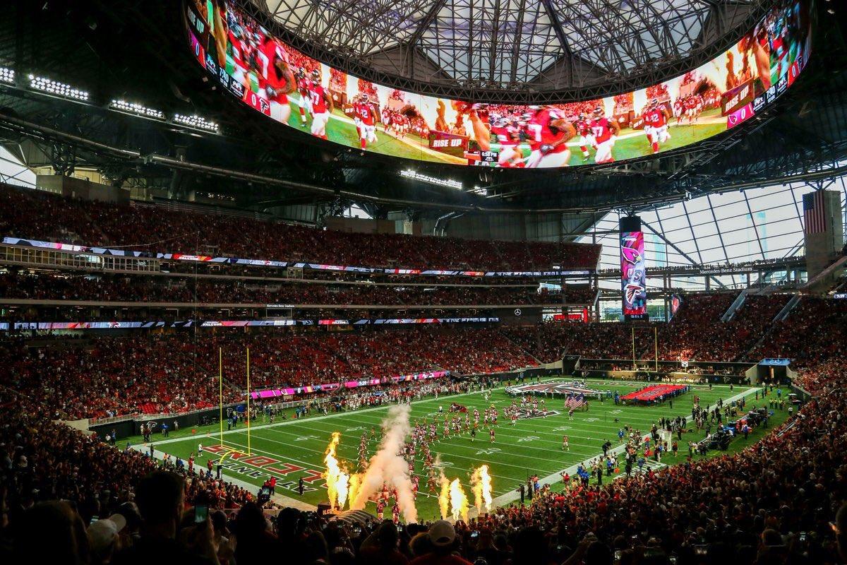 NFLUKIRE's tweet photo. 😍😍😍

@MBStadium is the venue as the @AtlantaFalcons host the @dallascowboys live on @SkySports Action, tomorrow at 9:25pm!

#DALvsATL https://t.co/j9k1EajbEN