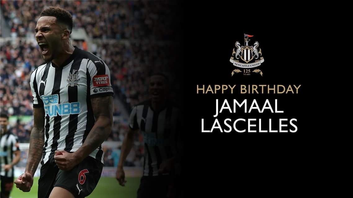 Jamaal Lascelles, 24 ya  nda!

Do um günün kutlu olsun, kaptan!  Happy birthday, captain!  