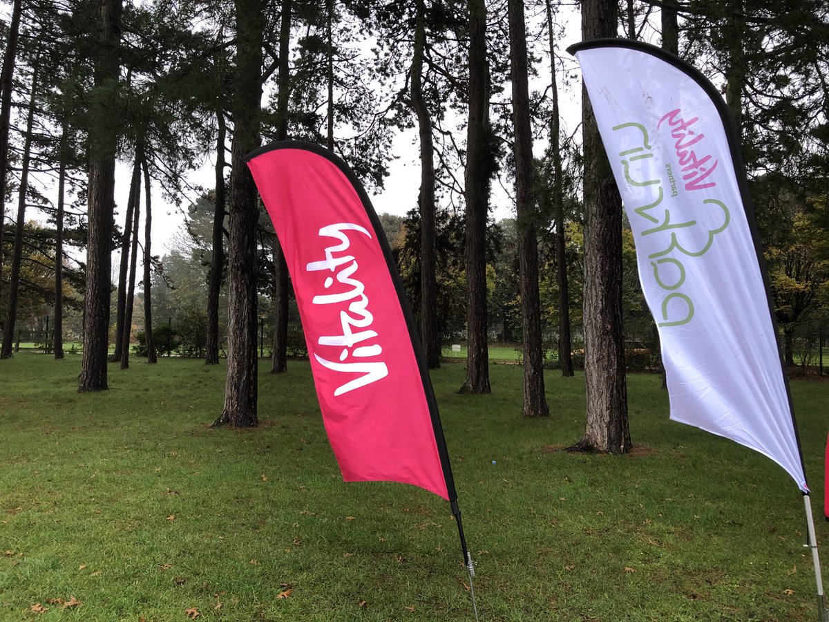 Vitality_UK's tweet photo. We’re at @KPparkrun celebrating the launch of Vitality parkrun #voluteerofthemonth Award. Which @parkrunUK volunteers will recieve a goodie bag today? https://t.co/r42E39tQVI