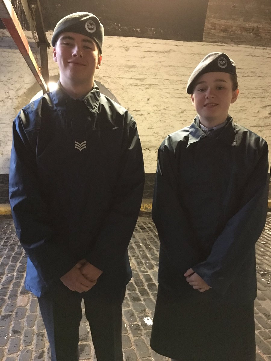 2324 Squadron cadets have arrived at the Barbican ready for the Lord Mayors Parade #RememberanceDay2017 #whatwedo #2324squadron