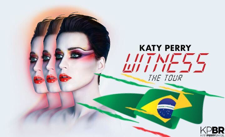 MÃE ESTÁ VOLTANDO:

Confira as datas e locais dos shows da Witness: The Tour no Brasil:

Curitiba: Pedreira Paulo Leminski - 15/03

São Paulo: Allianz Parque - 17/03

Rio de Janeiro: Praça da Apoteose - 18/03 

Ingressos em breve.