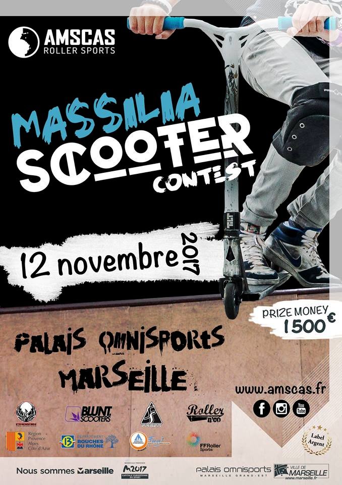 Trottinette freestyle : les meilleurs riders ont rdv ce dimanche à la Patinoire de Marseille #MassiliaScooterContest
goo.gl/nbtMHh