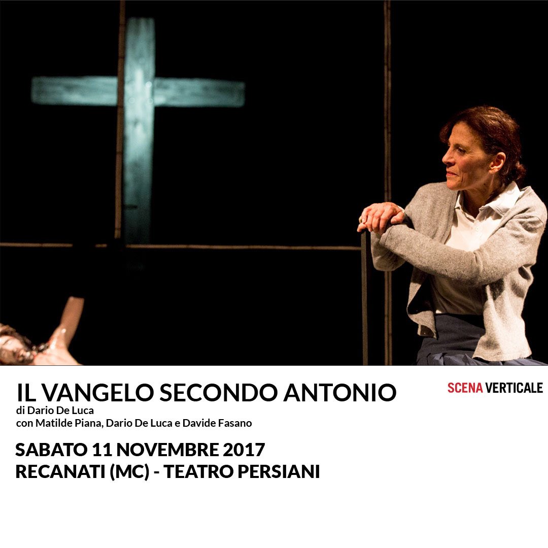 Questa sera! #viaspettiamo #alzheimeruniti #ilvangelosecondoantonio #scenaverticale