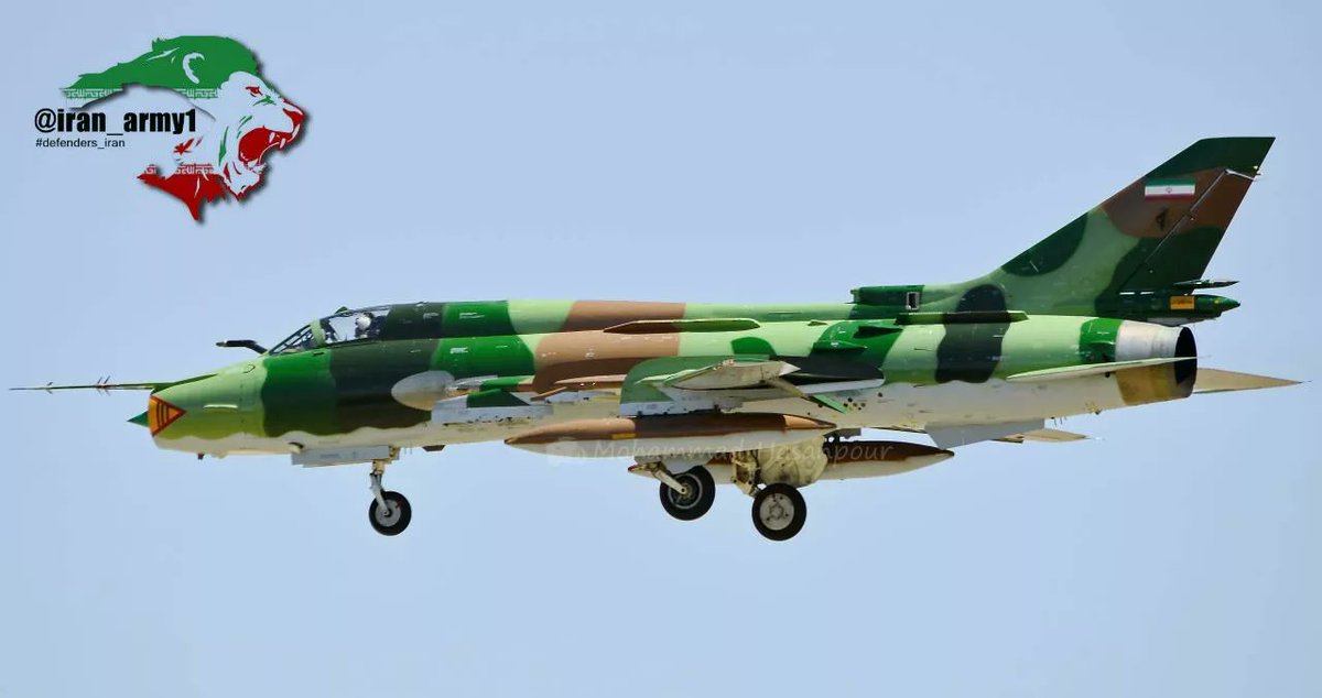 سقوط مقاتله Su-22 تابعه للحرس الثوري الايراني  DOVxrC3WsAAkxR1