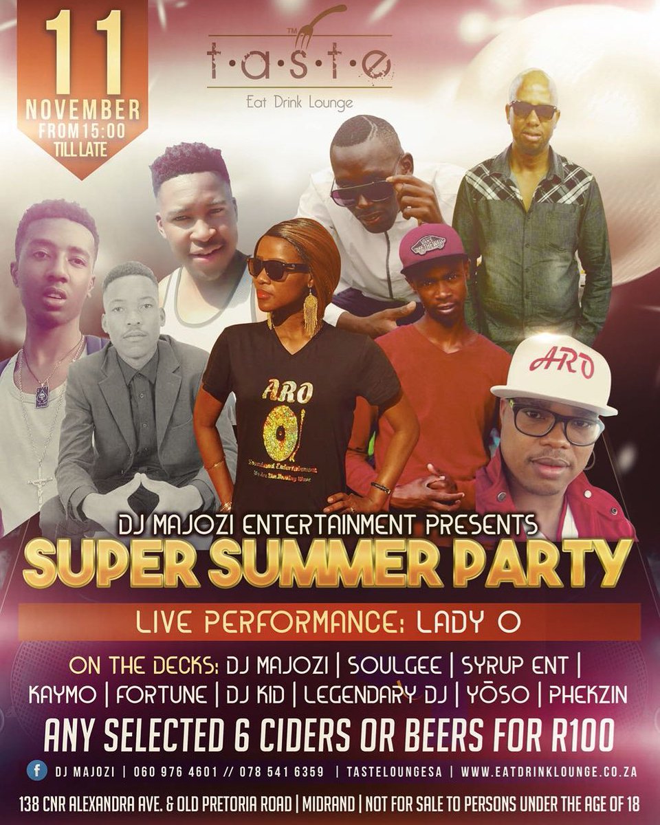 TasteloungeSA's tweet photo. #chillssaturday Join Us #tastetheculture #tasteloungesa https://t.co/UmXtqTlBHT