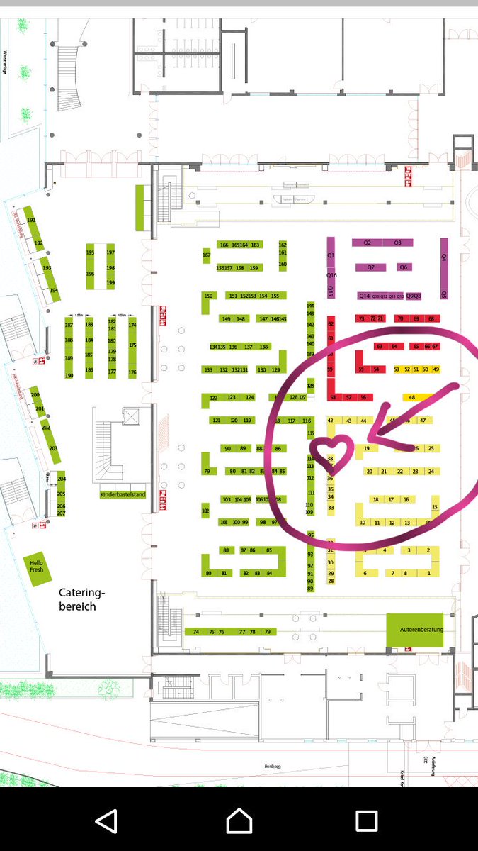 JillNollAuthor's tweet photo. Der #Standplan für die #BuchBerlin ist da 😍
Ich hoffe, ihr kommt mich alle an Stand 38 (siehe Map) fleißig besuchen 😊❤ https://t.co/Oj4UCRortX