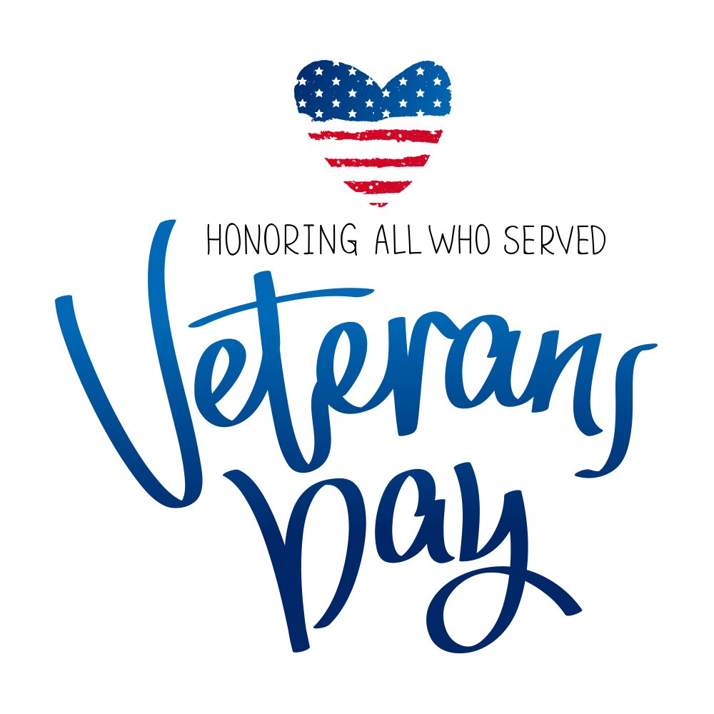 #HappyVeteransDay We’d like to extend our heartfelt thanks to our veterans for their service and honor them for their bravery and sacrifice