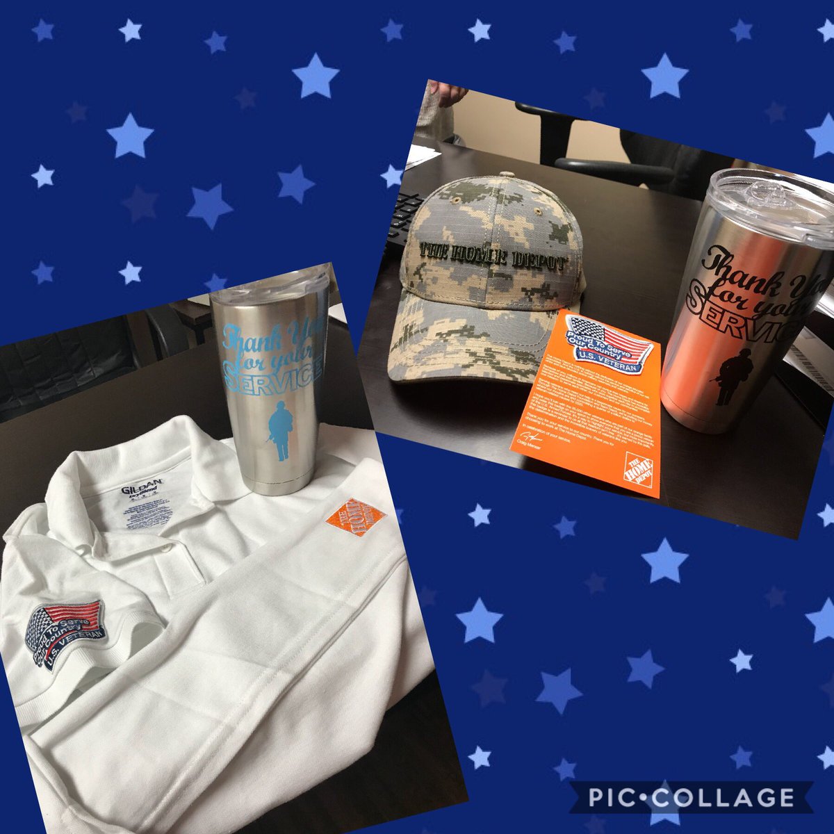 A small thank you to our Home Depot Veterans! We appreciate all you have done and continue to do for us! #voa365