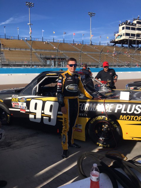 PerformancePOil's tweet photo. Congratulations to @DaltonSargeant on his @NASCAR_Trucks debut. Some tough luck but he'll get 'em at @HomesteadMiami https://t.co/MgOZYJNF78