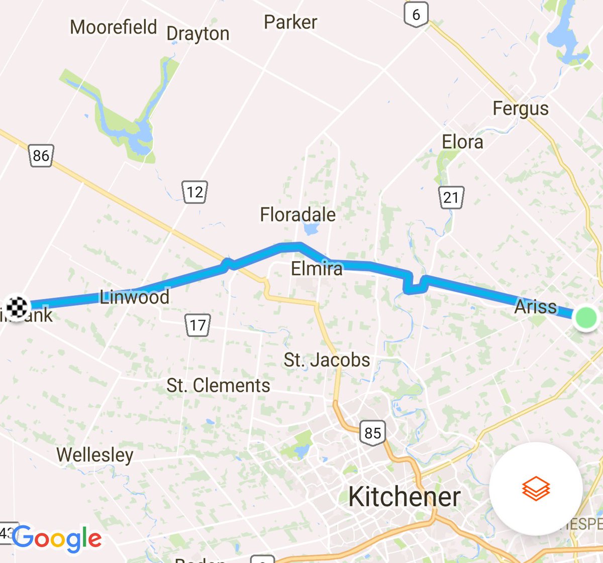 dieselRuns's tweet image. An ambitious journey from Guelph to Millbrook with @Mrsbatgirl78 and @run_adventures leading the way! It was cold but we got there with only our water bladders frozen. #AdventureAwaits #GoRarebits #runnerBliss #run