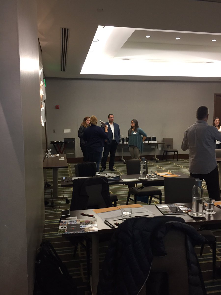 Starting the morning off with some ice breaker activities. #amaregional