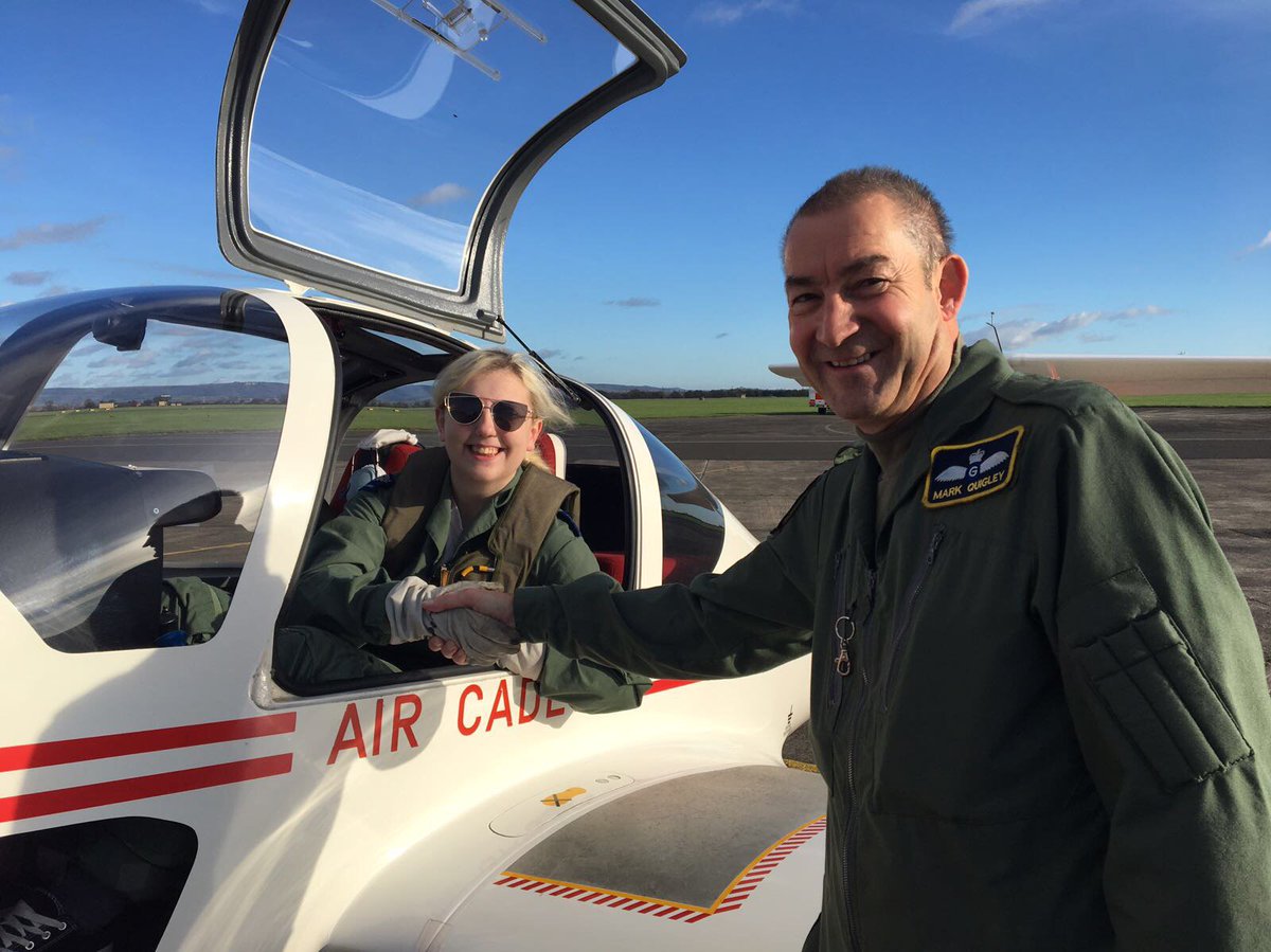 CWO Casey O’Brien will always have something special to remember today, she has just completed her solo flight in a Vigilant and gained her Silver Wings <a href="/gmaircadets/">Greater Manchester Wing - RAF Air Cadets</a> <a href="/ACO_RCNORTH/">RC North - ACO</a> <a href="/ComdtAC/">Commandant RAF Air Cadets</a>