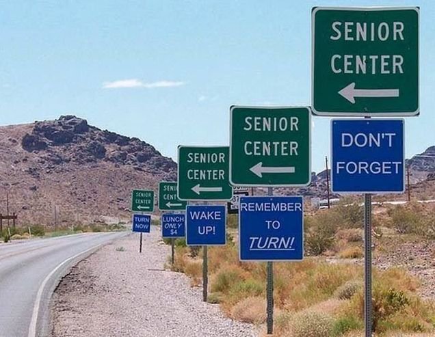 GetCarvi's tweet photo. Senior Centre Ahead.
#roadsigns #funnyroadSign #car #ride #drive #sportscar #vehicle https://t.co/uqGhZwfWsg