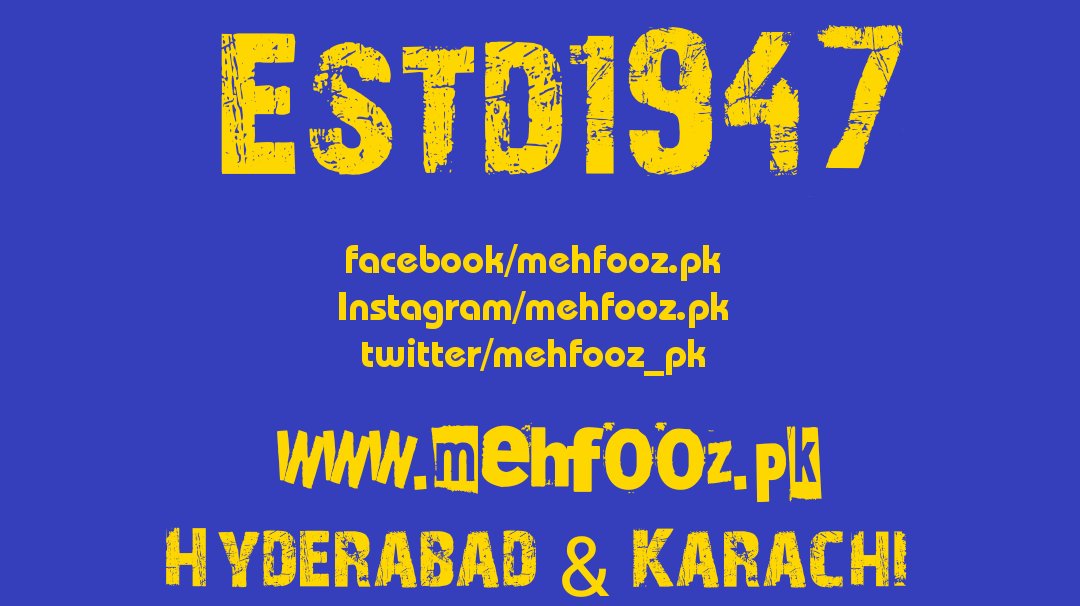 mehfooz_pk's tweet photo. #Estd1947 #DehliMehfoozHotel #HajiMehfoozSheermalHouse #Hyderabad #Karachi #Foodies #Lovers #Sheermal #Nihari https://t.co/01DwDnhc5v