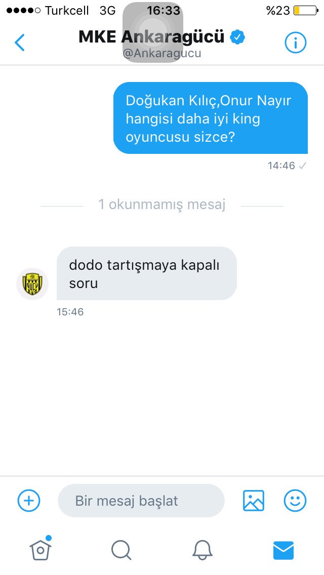 Kötülüğü resmi hesap teyitli @dgkilic
