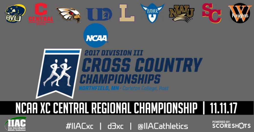 AmerRiversConf's tweet photo. #IIACXC Cross Country Teams Set to Compete at NCAA Central Regional in Northfield, MN today. https://t.co/lDuaIZaoYW https://t.co/IwzSmGtvTL