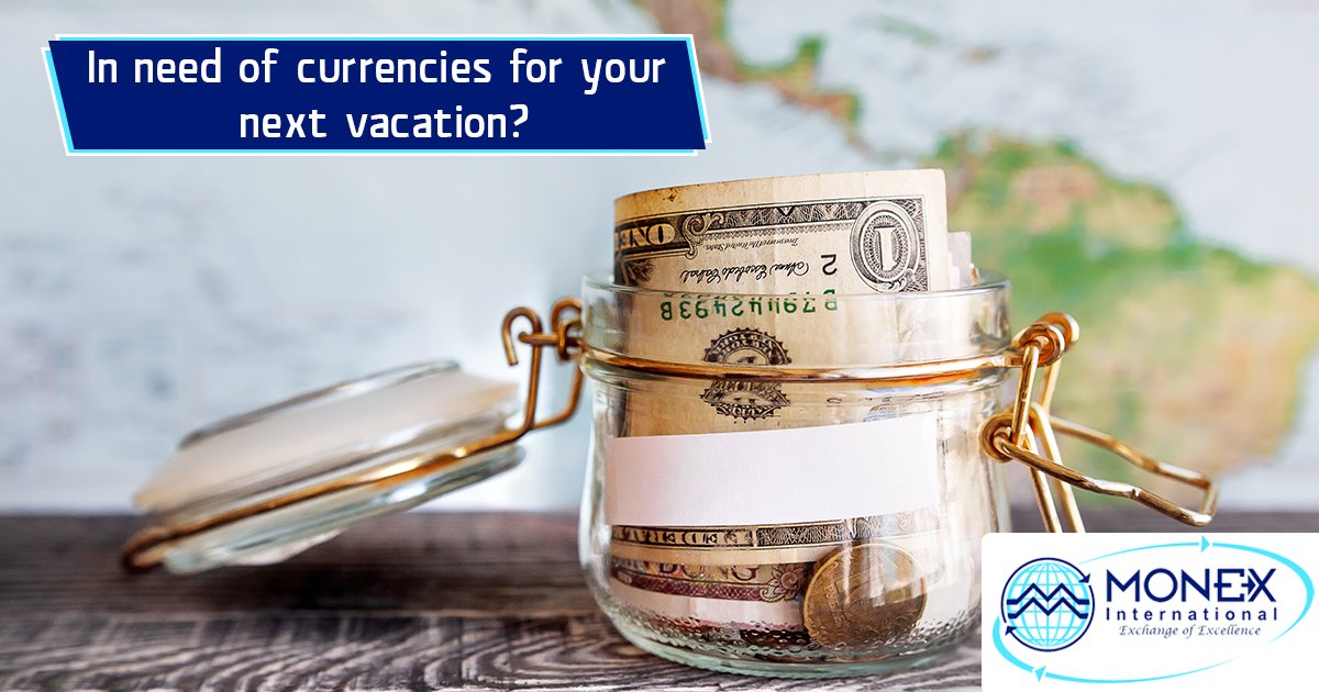 Buy your Currency prior to embarking on an overseas adventure
🌐 bit.ly/2eUkeZQ
#Monex #ExchangeofExcellence